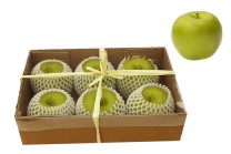 Apples box x6 dia 8cm  green   0/24