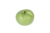 Apple decoration 12cm  green  6/48