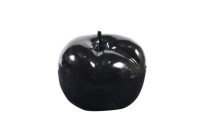 Apple decoration 18cm  black 6/24