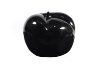 Apple decoration 28cm  black  4/12